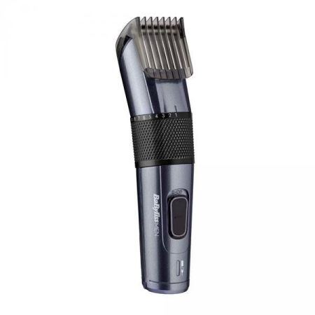  BaByliss Vezetk/vezetk nlkli hajvg, titnium pengkkel, szrke-fekete kivitel