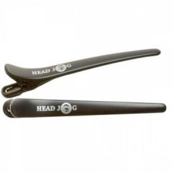   Head Jog feltűző csipesz 6db-os /Kzepes fekete