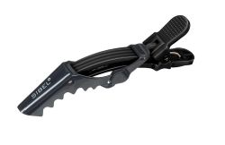   Sibel 6 darabos fekete krokodil csipesz 11 cm-es