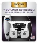   Andis Cordless T-Outliner Li Ceramic Replacement Blade penge szett 04590