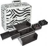   SIBEL NAILS & MORE ZEBRA CASE kozmetikai tska