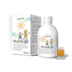   LipoCell MultiKids folykony trend-kiegszt szibarack zben (250 ml) Hymato