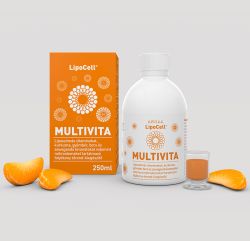   LipoCell Multivita liposzms multivitamin narancs zestssel (250 ml) Hymato